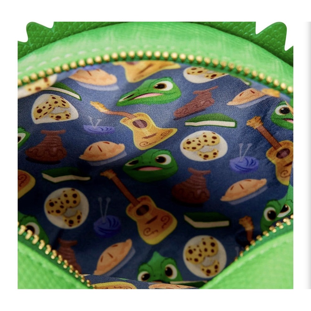 NWT Loungefly Disney Tangled Pascal Crossbody Bag Purse - Picture 3 of 6